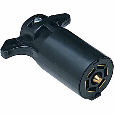 Image showing  7-RV Blade Plastic Connector with Trailer Side Plug