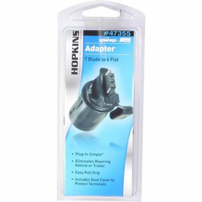 Image showing  7-RV Blade to 4-Wire Flat Adapter