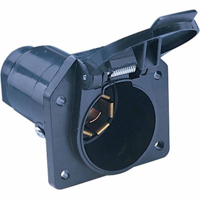 Image showing  7-RV Blade Plastic Connector with Vehicle Side Socket