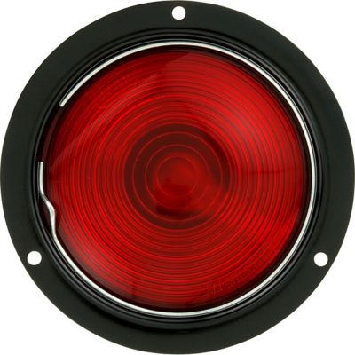 Image showing  4 in. 12V Flange-Mount Round Stop/Tail/Turn Light