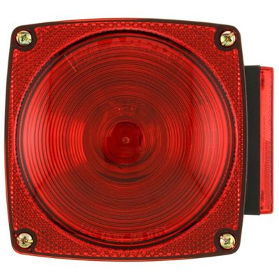 Image showing  5-1/4 in. 12V 6-Function Square Stop/Tail/Turn Light, Fits Trailers Under 80 in. W