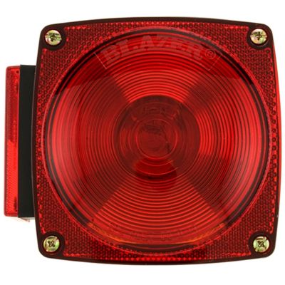 Image showing  5-1/4 in. 12V 7-Function Square Stop/Tail/Turn Light, Fits Trailers Under 80 in. W