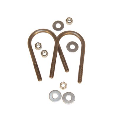 Image showing  Round Axle U-Bolt Kit, 1/2 in. x 2-7/16 in., 2-Pack