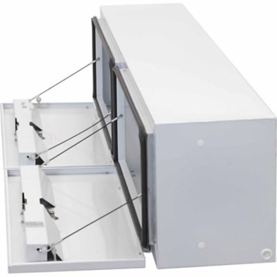 Image showing  10.63 cu. ft. Steel Topside Truck Tool Box for Full-Size Trucks, 72 in. x 17 in., White