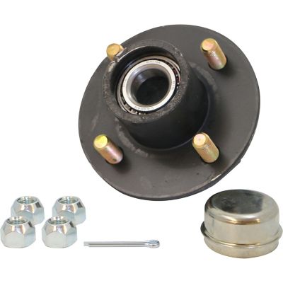 Image showing  1,250 lb. 4-Bolt Trailer Wheel Hub Assembly