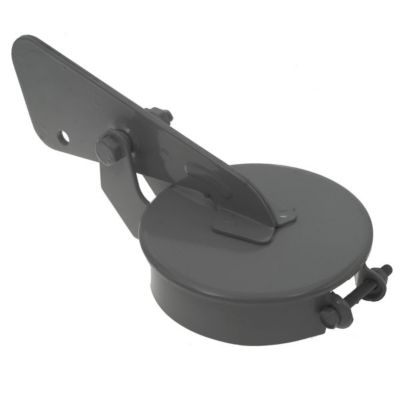 Image showing 4-1/16 in. Steel Rain Cap for 4 in. to 4-1/16 Pipes