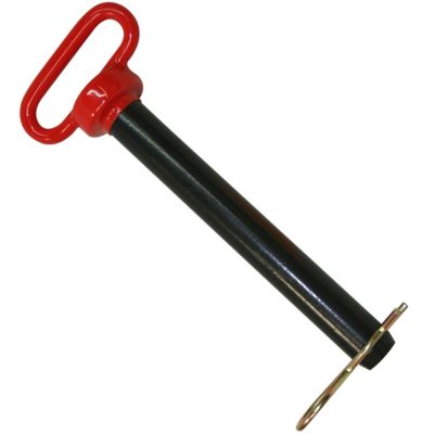 Image showing  1 in. x 10 in. Red Head Hitch Pin, 7-1/2 in. Usable Pin Length