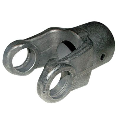 Image showing  1-1/8 in. Implement Yoke, Round Bore with Keyway and Set Screw, 800-1422