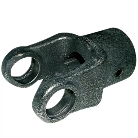 Weasler 1-1/4 in Tool Yoke Round Bore with Double Groove and Set Screw for North American 14 Series Tractor PTO Parts