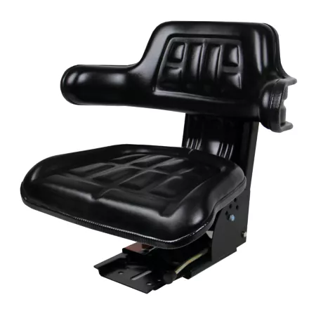 Black Talon 20.5 in Universal Replacement Tractor Seat with Adjustable Suspension Black Tractor Seats