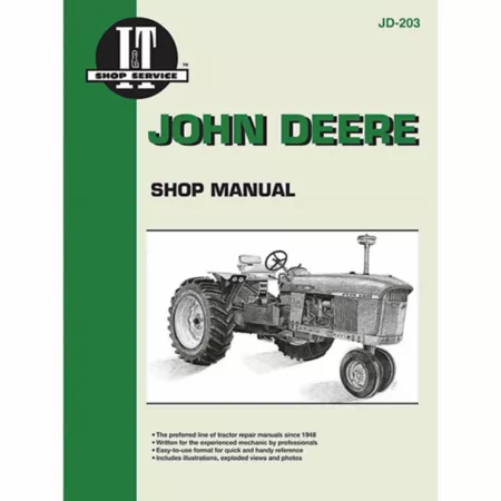 I&T Workshop Manuals John Deere Workshop Manual for 3010 3020 4000 4010 4020 224 pages Tractor Repair Manuals