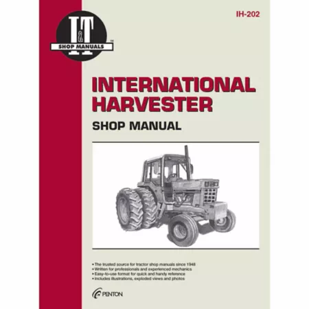 I&T Workshop Manuals International Harvester Workshop Manual for 544 656 666 686 Hydro 70 Hydro 86 304 pages Tractor Repair Manuals