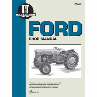 Image showing  Ford Shop Manual for NAA (Jubilee), 48 Pages