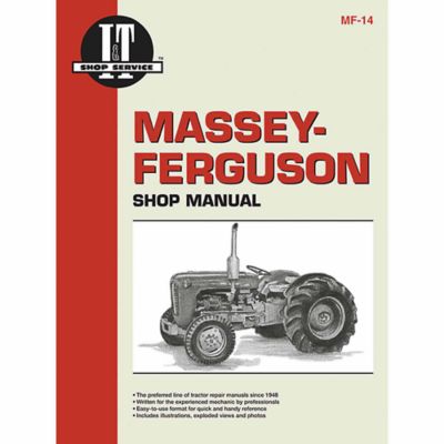 Image showing  Massey Ferguson Shop Manual for TO35, TO35 Diesel, F40, MH50, MHF202, MF35 and More, 80 Pages