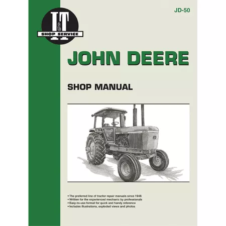 I&T Workshop Manuals John Deere Workshop Manual for 4030 4230 112 pages Tractor Repair Manuals