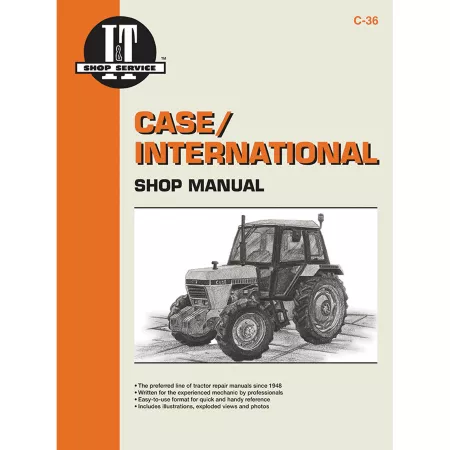 I&T Case Workshop Manuals/International Harvester Workshop Manual for 1190 1194 1290 1294 1390 1394 1490 and more 112 pages Tractor Repair Manuals