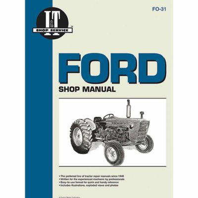 Image showing  Ford Shop Manual for Series 2000 (3-Cylinder), 3000 (3-Cylinder), 4000 (3-Cylinder), 152 Pages