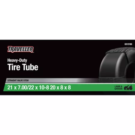 Traveler 21x7.00/22x10-8 20x8x8 Lawn and Garden Inner Tube with TR-4 Valve Stem Inner Tubes