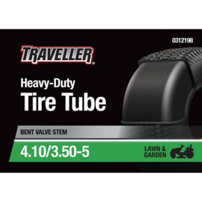 Image showing  4.1/3.5-5 4.1x5.00-5 Lawn and Garden Inner Tube with TR-87 Valve Stem