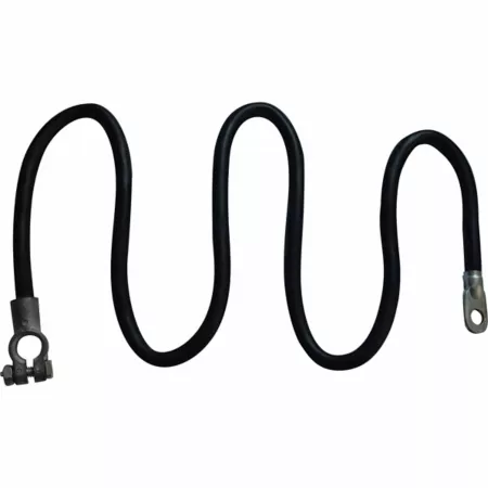 Traveler 48" Rear Post Battery Cable 1 Gauge Black Battery Cables