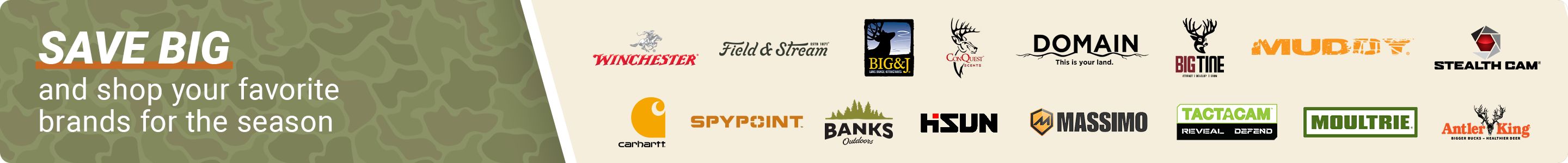 Save big and shop your favorite brands for the season.