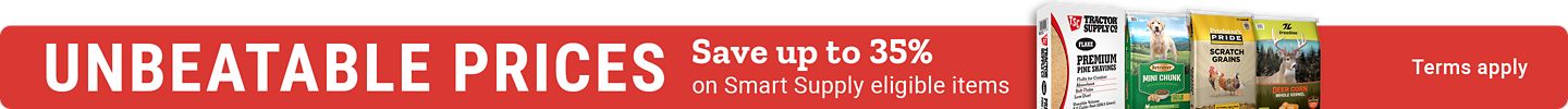 Unbeatable prices. Save up to 35% on Smart Supply eligible items. Terms apply.
