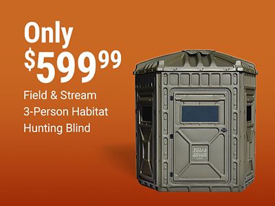 Field & Stream 3-Person Habitat Hunting Blind only $599.99. Offer may vary by state.