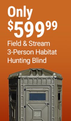 Field & Stream 3-Person Habitat Hunting Blind only $599.99. Offer may vary by state.