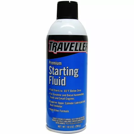 Traveler 10.5 oz Premium starting fluid Carburetor & Choke Cleaners