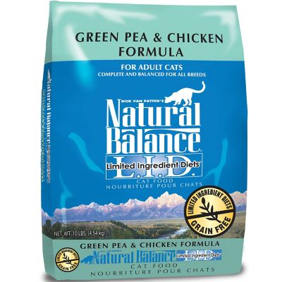 natural balance cat food green pea and chicken