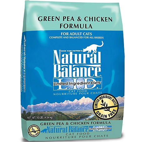 Natural Balance Adult Limited Ingredient Peas and Chicken Recipe Dry Cat Food