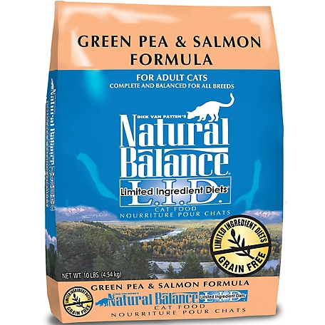Natural Balance Adult Limited Ingredient Peas and Salmon Recipe Dry Cat Food