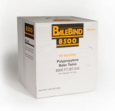 Balebind 8,500 ft. Polypropylene Baler Twine, Orange, 245 lb. Tensile Strength