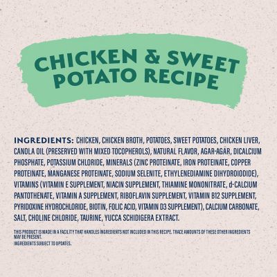 Image showing  All Life Stages Chicken/Sweet Potato Recipe Wet Dog Food, 13 oz. Can