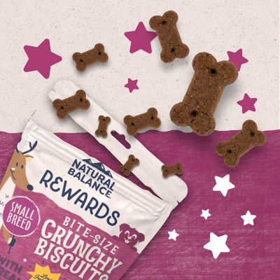 Image showing  Crunchy Biscuits With Real Venison Small Breed Dog Treats, 8 oz.