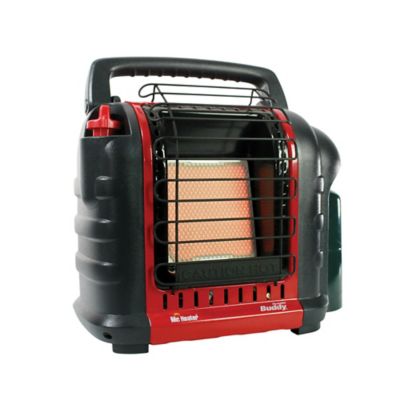 Mr. Heater 9,000 BTU Liquid Propane Portable Buddy Heater, Massachusetts/Canada Approved Version I’m so thankful I’m able to now enjoy sitting outside at night on my patio because the heat this portable heater provides