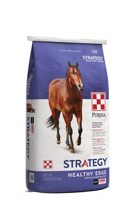 Purina Strategy Healthy Edge Horse Feed, 50 lb.