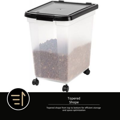 Image showing  50 lb./65 qt. Airtight Pet Food Storage Container