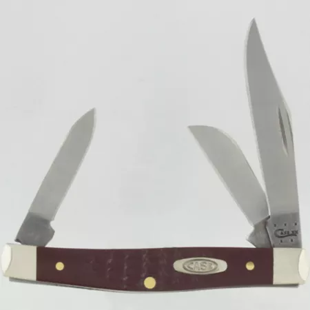 Case Cutlery 2.19" Medium Synthetic Jigged Stockman Knife Brown 106 Knives