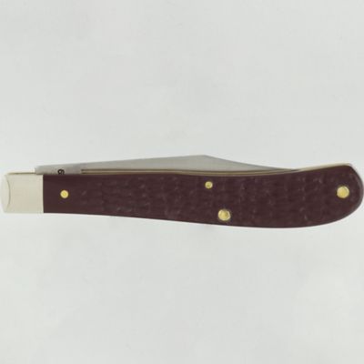 Image showing  3.25 in. Jigged Synthetic Slimline Trapper Knife, Brown