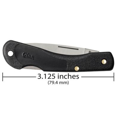Image showing  2.25 in. Mini Synthetic Blackhorn Lockback Knife, Black