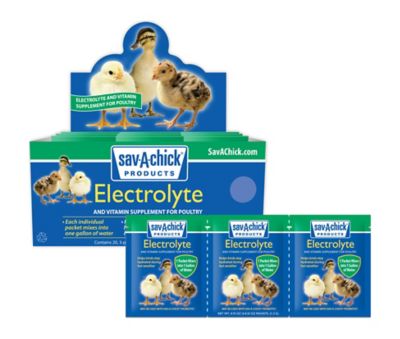 Sav A Chick Electrolyte Vitamin Chicken Supplement 0 25 Oz Pack Of 3 01 7451 02 At Tractor Supply Co