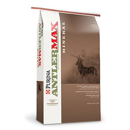 Purina AntlerMax Premium Deer Mineral Feed, 25 lb. Bag