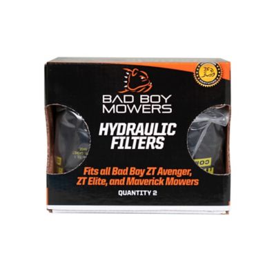 Bad Boy Lawn Mower Hydraulic Filters for ZT Elite and Maverick Models, 2-Pack