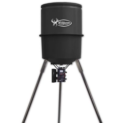 Wildgame Innovations 225 lb./30 gal. Quick-Set Tripod Deer Game Feeder, 12 pc. Kit