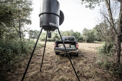 Image showing  225 lb./30 gal. Quick-Set Tripod Deer Game Feeder, 12 pc. Kit