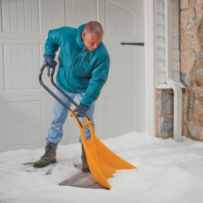 Image showing  26 in. SnoBoss Poly Combo Snow Shovel