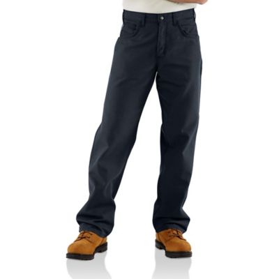 Carhartt Men's Classic Fit Mid-Rise Flame-Resistant Canvas Jeans
