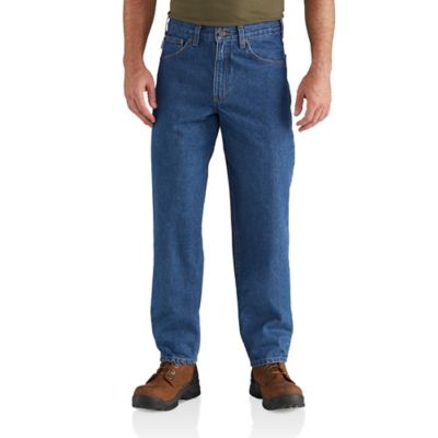 Carhartt Relaxed Fit Mid-Rise Tapered Leg Jeans