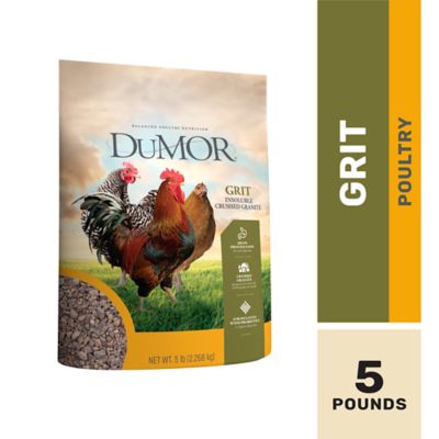 DuMOR Grit Insoluble Crushed Granite Chicken Feed Supplement, 5 lb.
